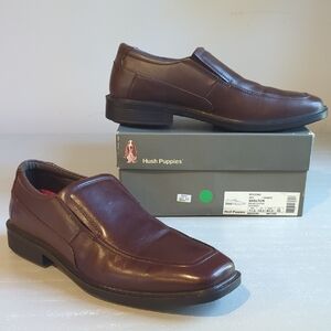 Hush Puppies Men's Shelton‎ Loafer Brown Leather size 11.5